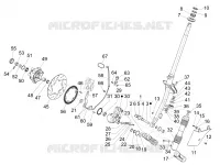 Fork/steering tube - Steering bearing unit
