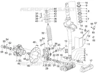 Fork/steering tube - Steering bearing unit