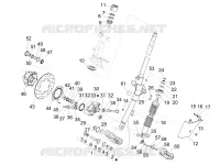 Fork/steering tube - Steering bearing unit