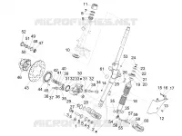 Fork/steering tube - Steering bearing unit