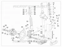 Fork/steering tube - Steering bearing unit