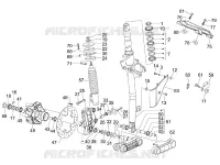 Fork/steering tube - Steering bearing unit