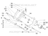 Swinging arm