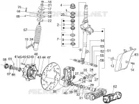 Fork/steering tube - Steering bearing unit