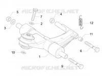 Swinging arm