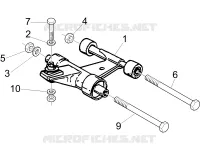 Swinging arm