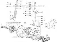 Fork/steering tube - Steering bearing unit
