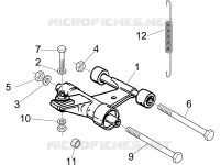 Swinging arm