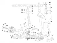 Fork/steering tube - Steering bearing unit
