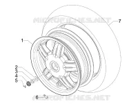 Rear wheel