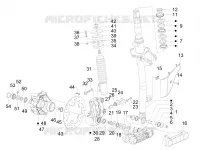 Fork/steering tube - Steering bearing unit