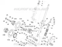 Fork/steering tube - Steering bearing unit