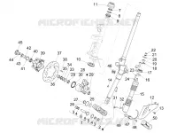Fork/steering tube - Steering bearing unit