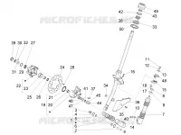 Fork/steering tube - Steering bearing unit