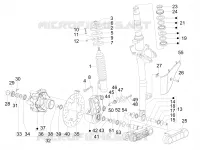Fork/steering tube - Steering bearing unit