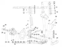 Fork/steering tube - Steering bearing unit