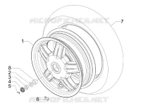 Rear wheel