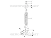 Rear suspension - Shock absorber/s