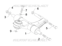 Swinging arm