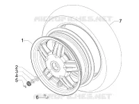 Rear wheel