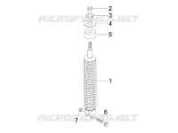Rear suspension - Shock absorber/s