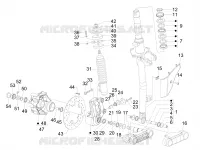 Fork/steering tube - Steering bearing unit