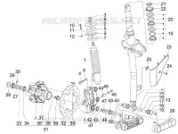 Fork/steering tube - Steering bearing unit