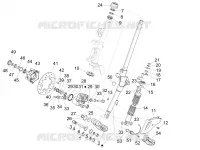 Fork/steering tube - Steering bearing unit