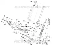 Fork/steering tube - Steering bearing unit