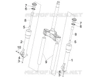 Fork's components (Kayaba)