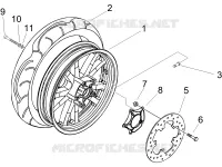 Rear wheel