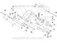 Swinging arm