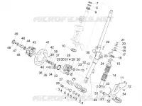 Fork/steering tube - Steering bearing unit
