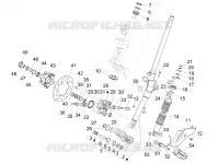 Fork/steering tube - Steering bearing unit