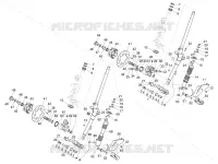 Fork/steering tube - Steering bearing unit
