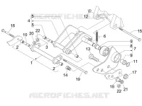 Swinging arm