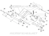Swinging arm