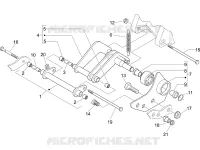 Swinging arm