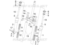Fork's components (Kayaba)