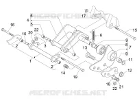 Swinging arm