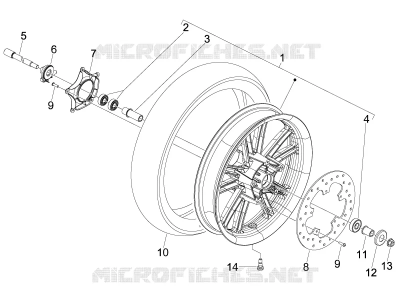 Front wheel