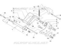 Swinging arm