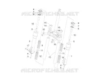 Fork's components (Kayaba)