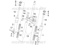 Fork's components (Kayaba)