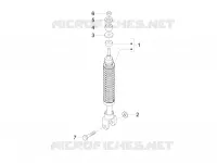 Rear suspension - Shock absorber/s