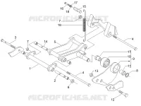Swinging arm