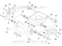 Swinging arm