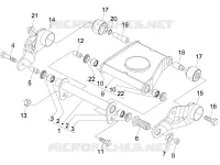 Swinging arm