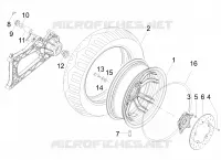Rear wheel