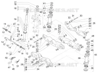 Fork/steering tube - Steering bearing unit